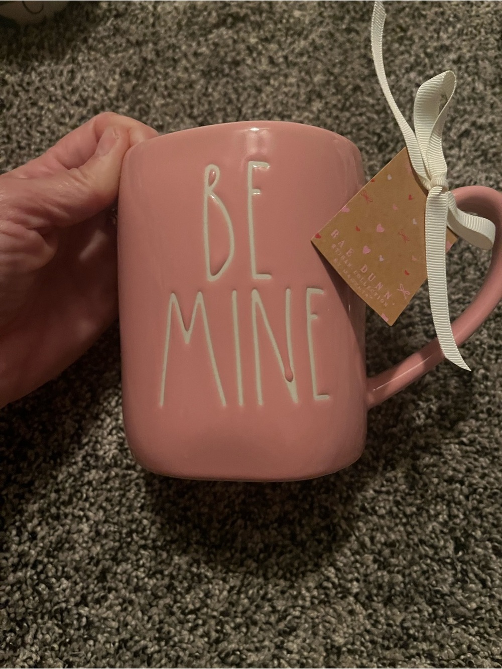 Rae Dunn “Be Mine” mug